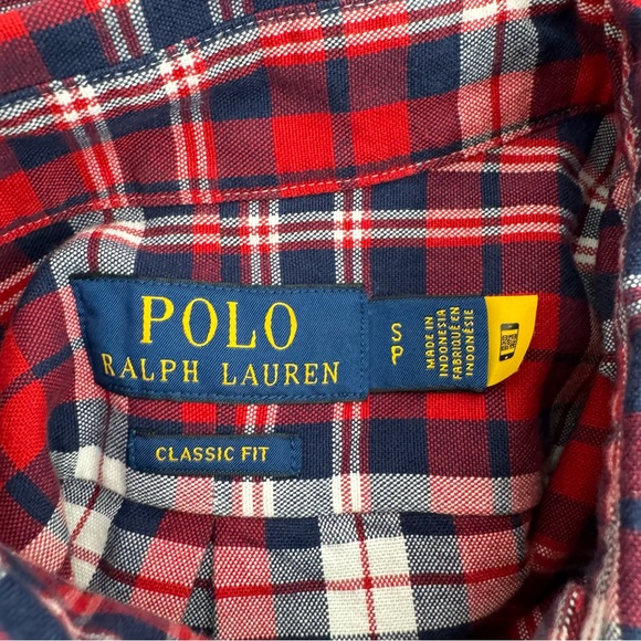NWT Polo Ralph Lauren  Classic Fit Button Down Shirt Men’s S  Plaid Pony $125 - Picture 6 of 14